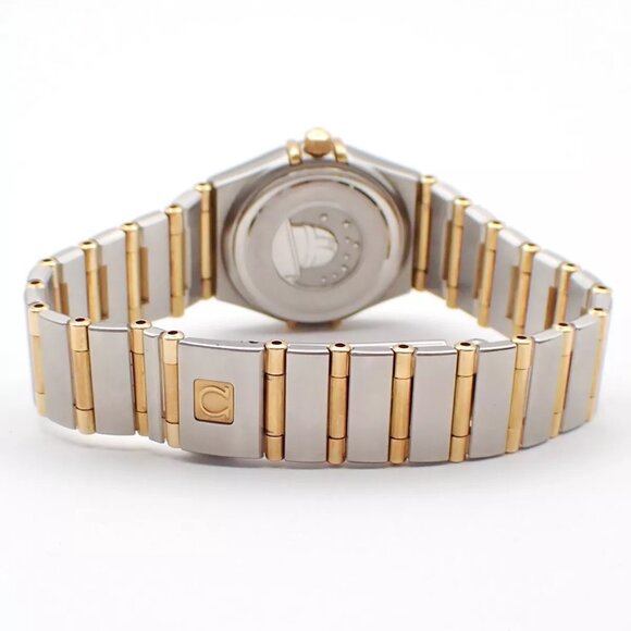 OMEGA Constellation Ladies Watch 1262.75.00 Quartz Diamond Steel Gold 300RK956 - Picture 7 of 16